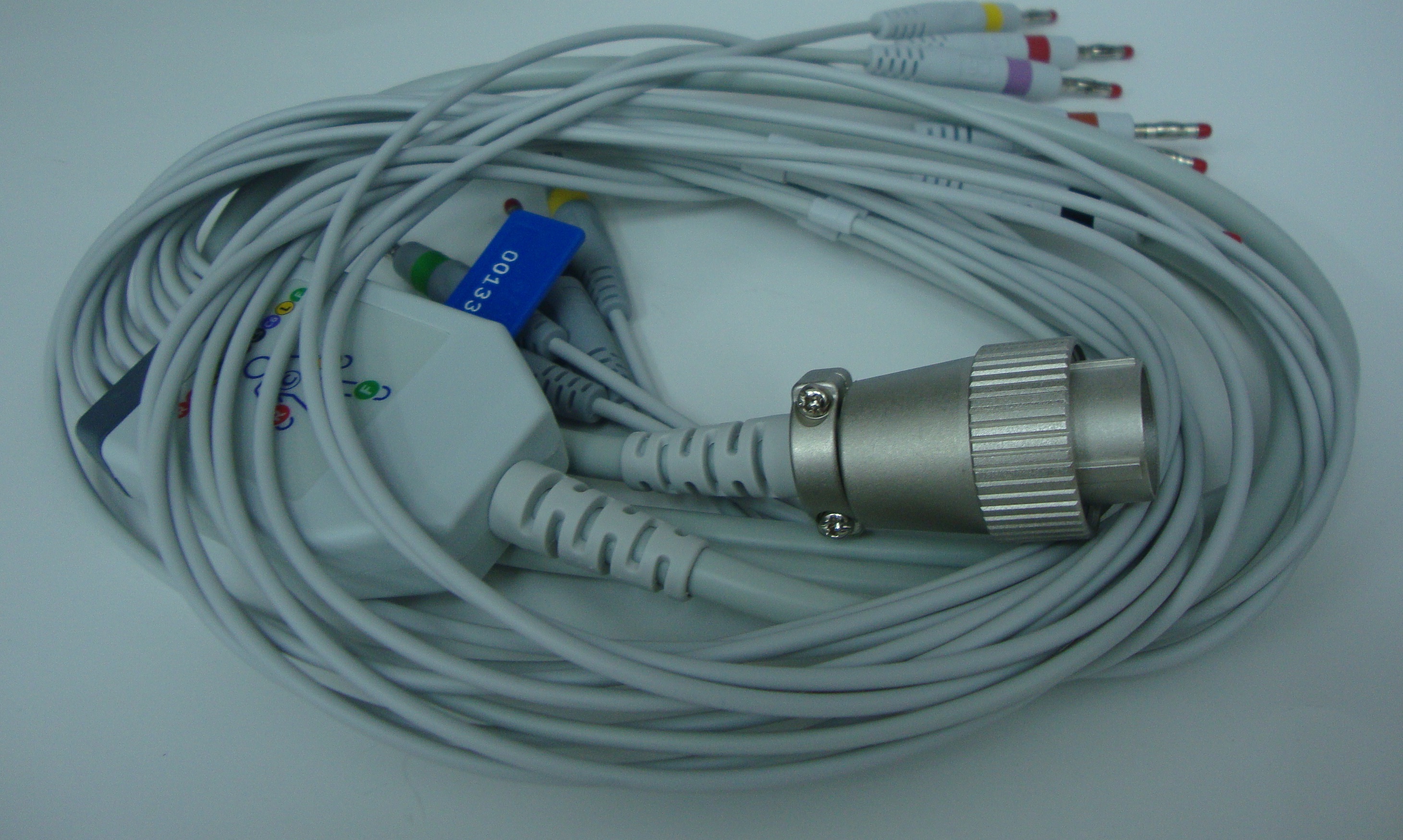 Cables ECG 10 voies monobloc