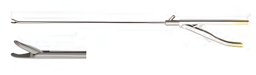 Porte-aiguille ETH, mors droits, Ø 5 mm